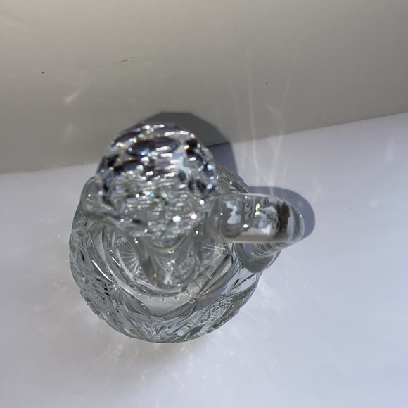 Cut crystal glass cruet. Beautiful. Mint condition. - Picture 3 of 12